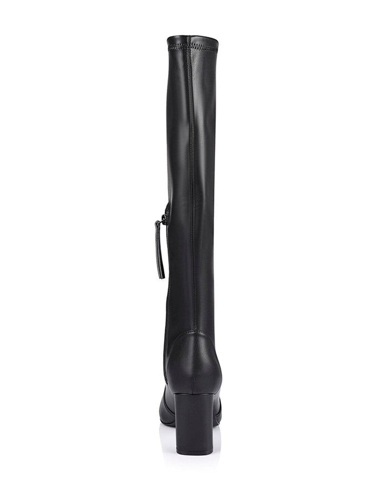 Bradley Women's Knee High Stretch Boots - Black | Comfortable & Stylish for Fall & Winter Fashion