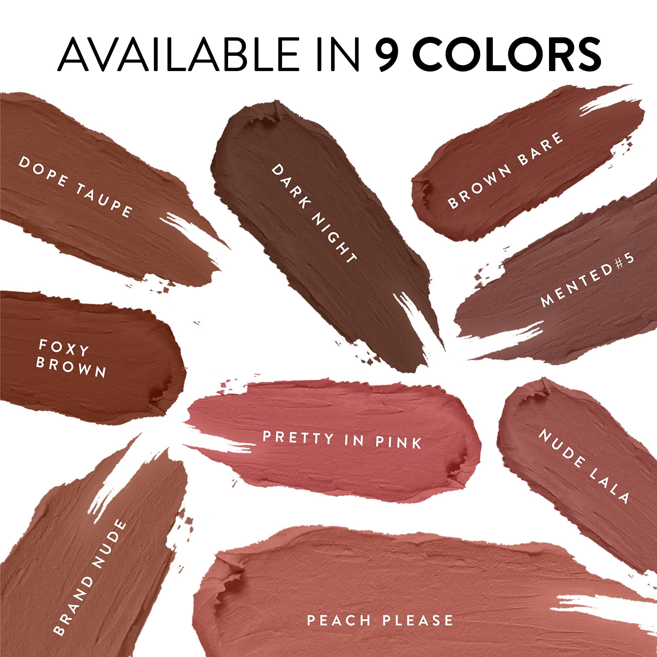 Mented Cosmetics Nude Lipstick for Women - Semi-Matte Long Lasting Vegan Lipstick, Moisturizing & Cruelty-Free, Paraben-Free, Flatters All Skin Tones | Perfect for Everyday Makeup, Office Wear & Date Nights