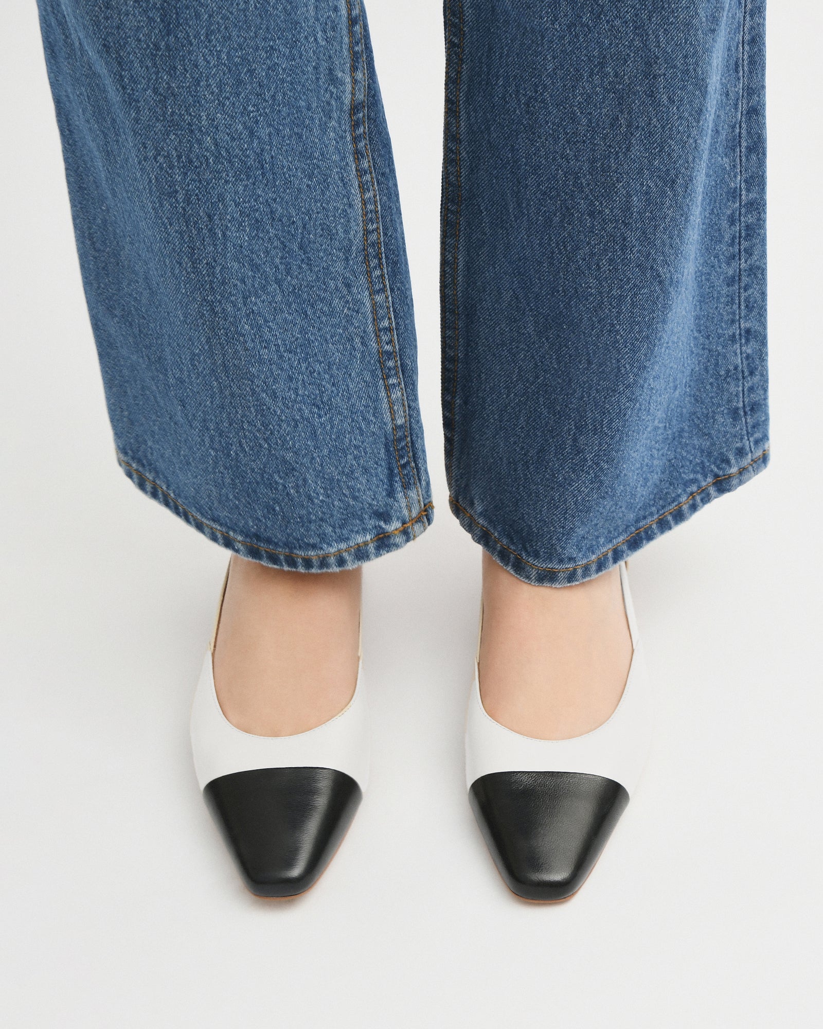 LEAH DRESS FLATS - Comfortable Women's Casual Shoes in Off White & Multi Colors | Perfect for Work, Travel & Everyday Wear