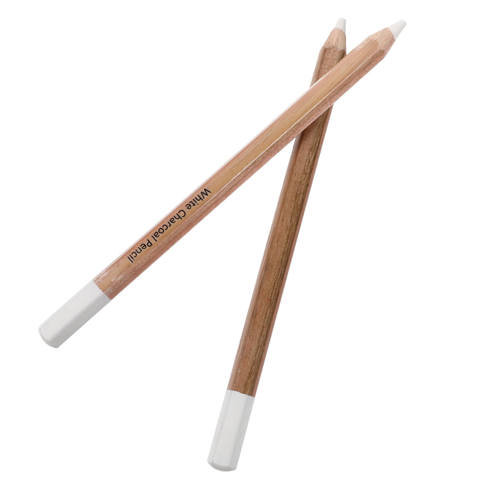 TEHAUX 3-Pack White Charcoal Pencils for Artists & Students - Sketching & Shading