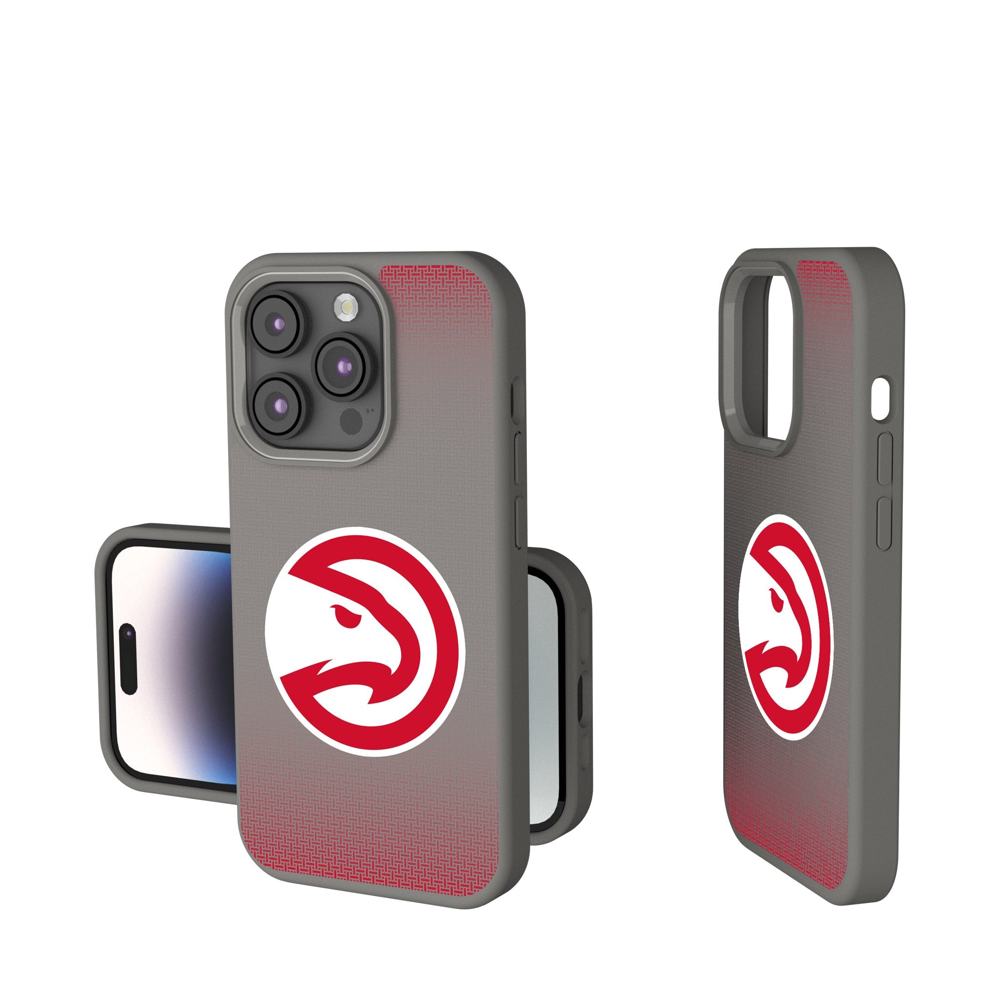 Atlanta Hawks NBA Team Soft Touch Linen Phone Case - Durable Protective Cover for iPhone & Samsung - Perfect for Fans & Everyday Use