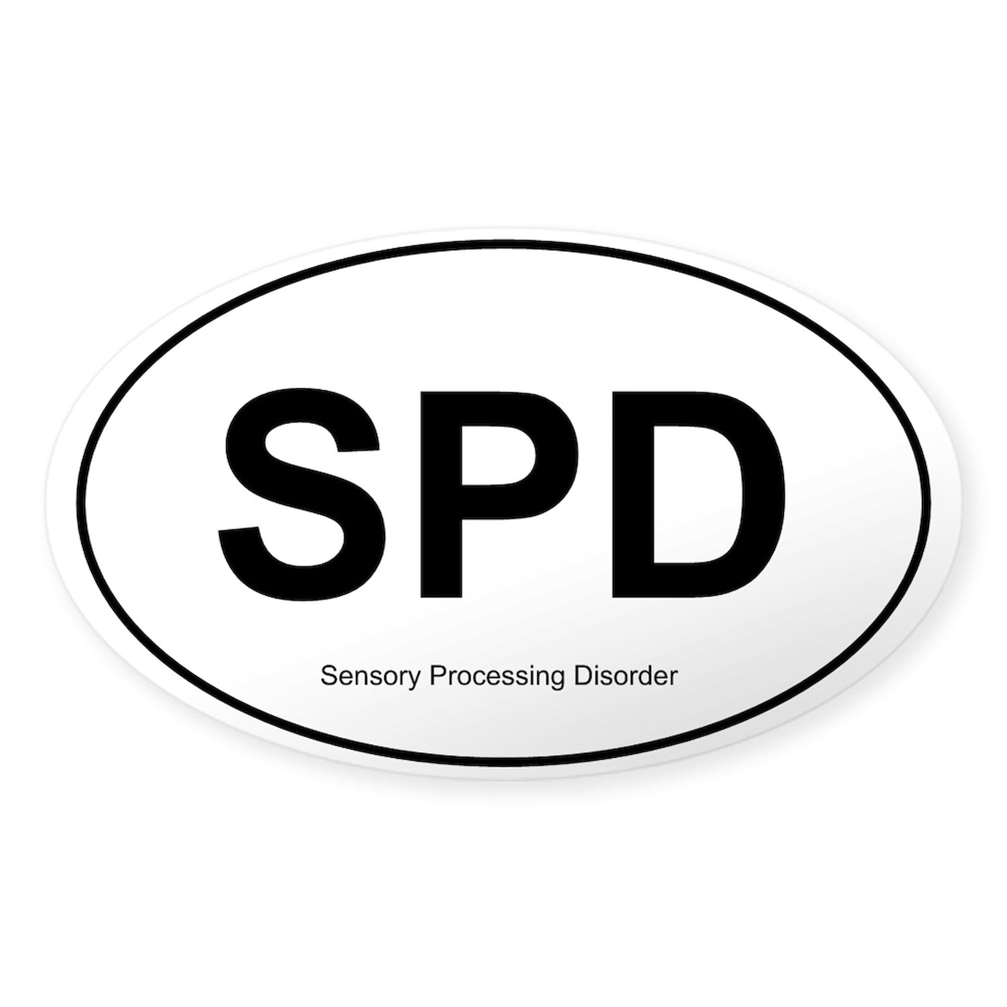 SPD Oval Car Sticker - Durable Vinyl Bumper Decal for Cars, Trucks & Motorcycles | Perfect for Political Support, Personal Expression & Vehicle Customization