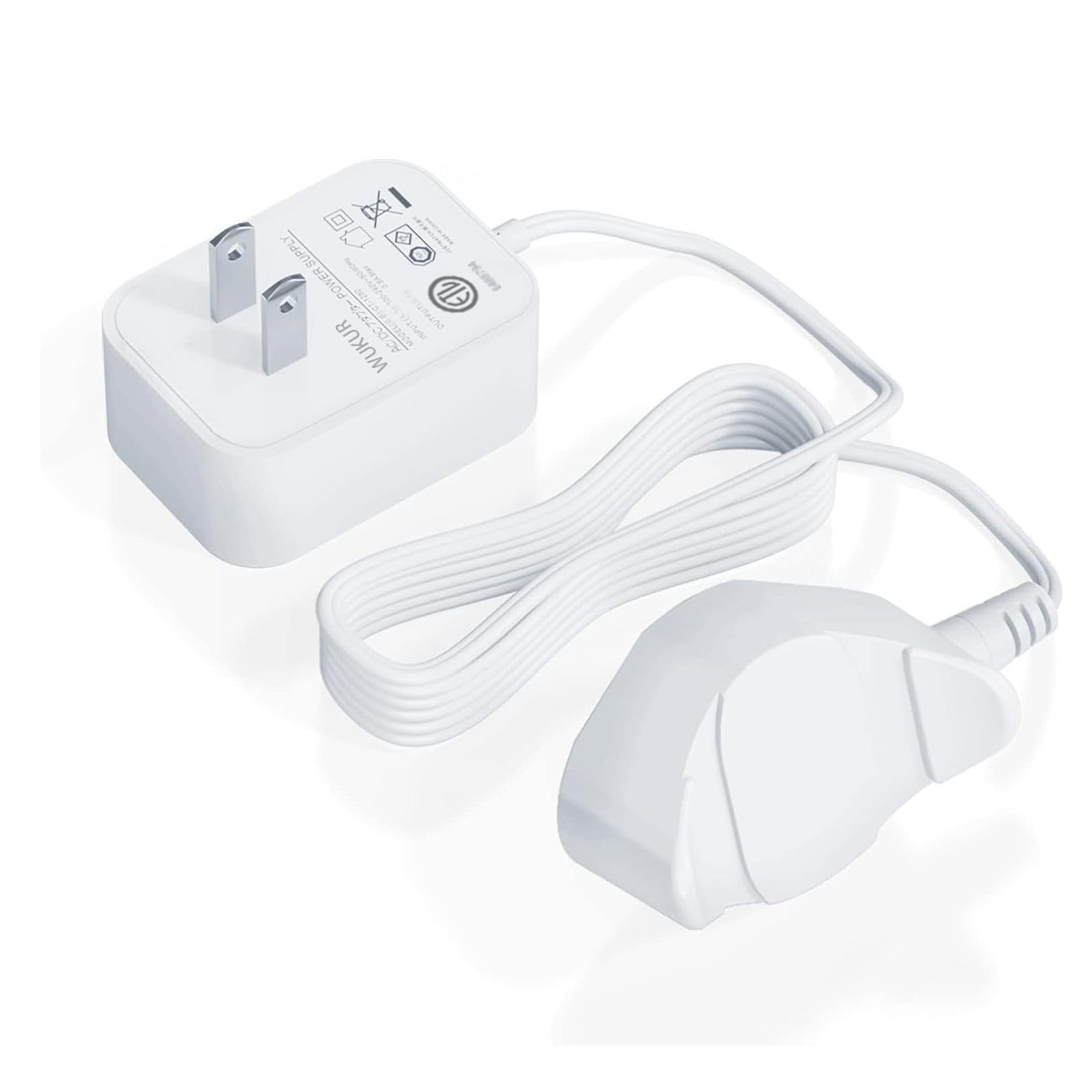 **WUKUR Replacement Magnetic Charger Cord for Waterpik Water Flosser - 5.9FT Power Cord Compatible with WP-560, WP-562, WP-563, WP-567 Models - Perfect for Home & Travel Dental Care**