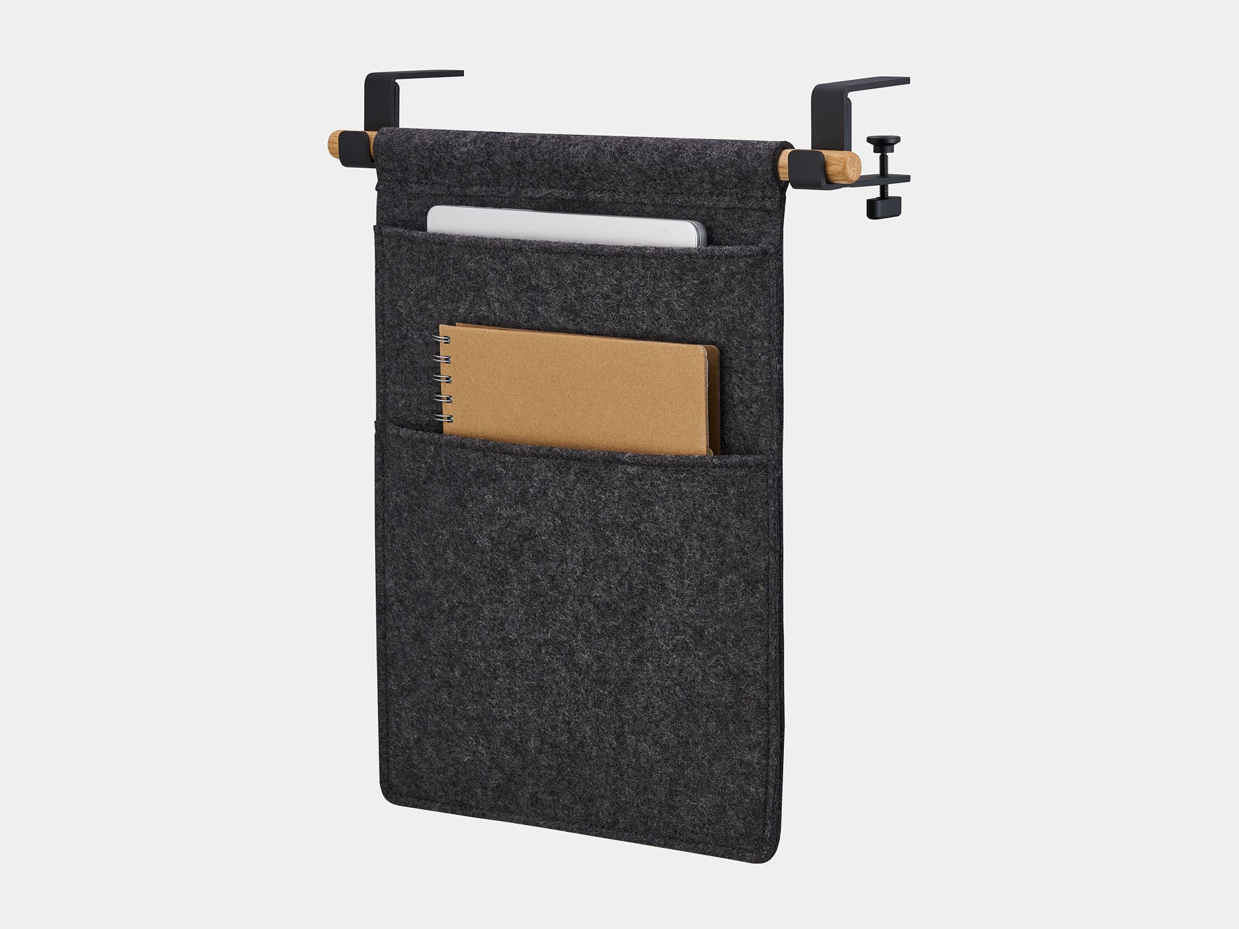 Space-Saving Hanging Desk Organizer with Multiple Pockets - Perfect for Office, Home, or Dorm Room Organization | Wall Mounted Storage Solution for Papers, Files, and Office Supplies