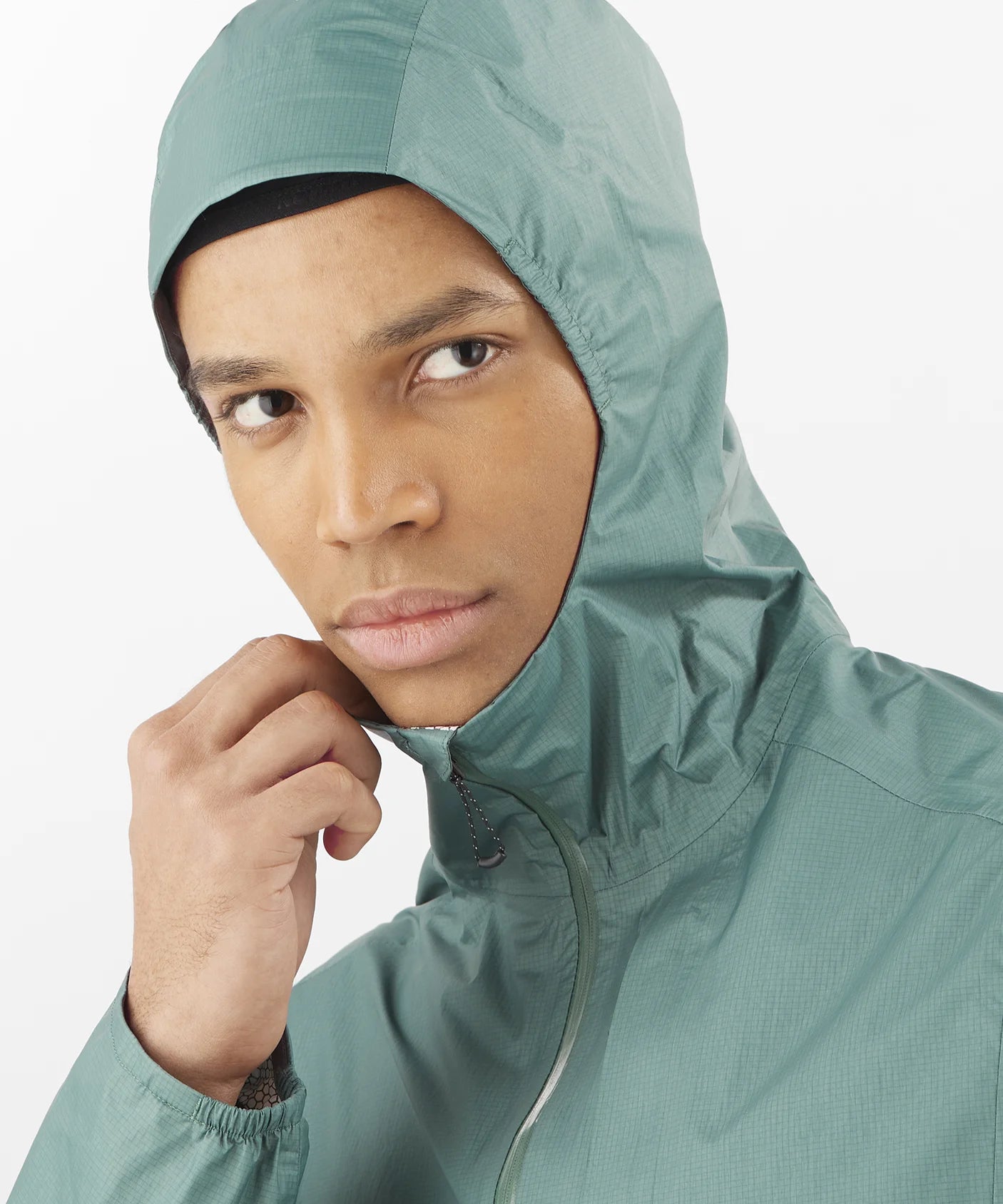 Bonatti Men's Waterproof Jacket - Lightweight Windproof Raincoat for Hiking & Outdoor Activities - Past Season Collection