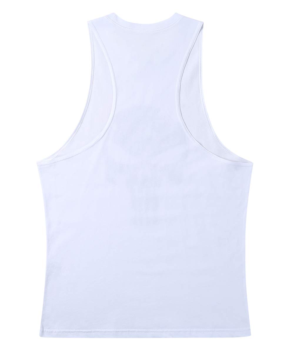 Men's Gym Tank Top - Bodybuilding Workout Stringer Sleeveless Shirt - Breathable Cotton Vest for Weightlifting & Training - Perfect for Gym, CrossFit & Summer Workouts