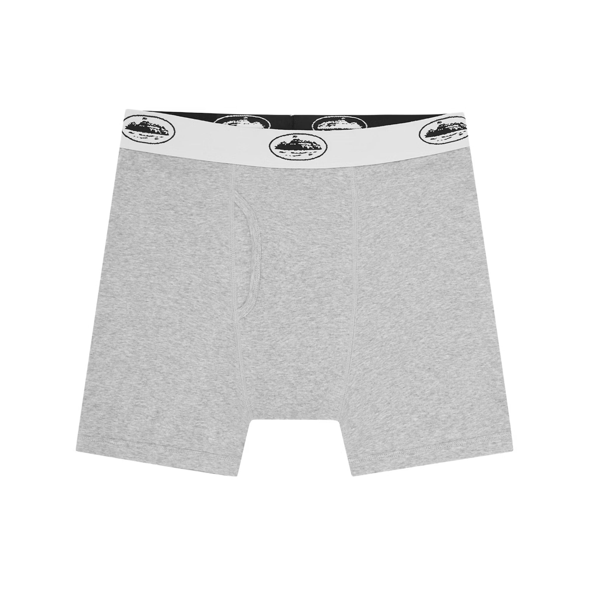 Corteiz Allstarz Boxers (3 Pack) - Soft Cotton Men's Underwear in Grey - Perfect for Gym, Sports & Everyday Comfort