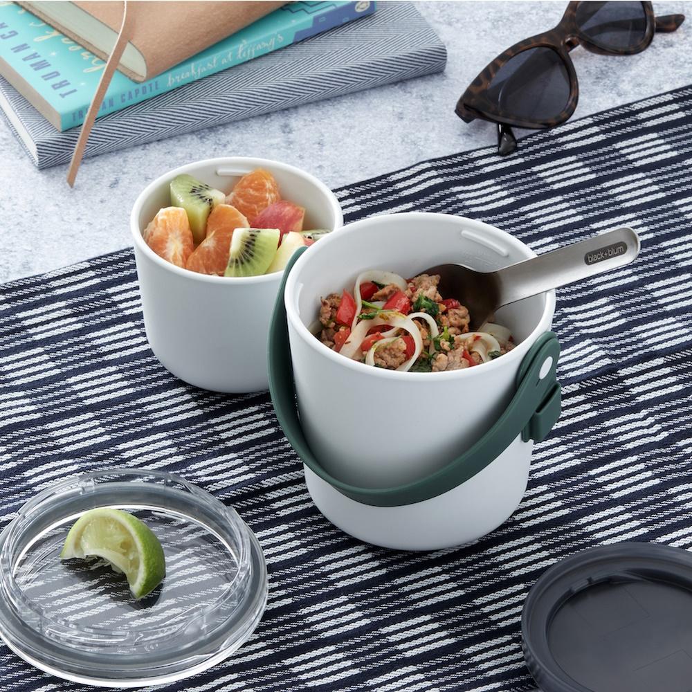 Black + Blum Stainless Steel Lunch Pot 600ml - Insulated Food Container for Work, School & Outdoor Picnics