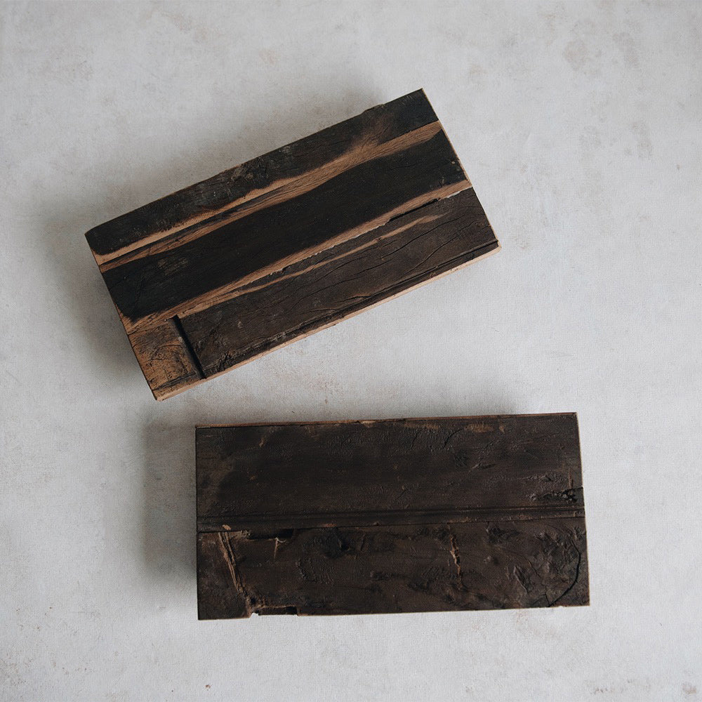 Reclaimed Wood Riser Shelf - Rustic Floating Shelves for Wall Decor | Perfect for Living Room, Bedroom, Kitchen & Bathroom Storage