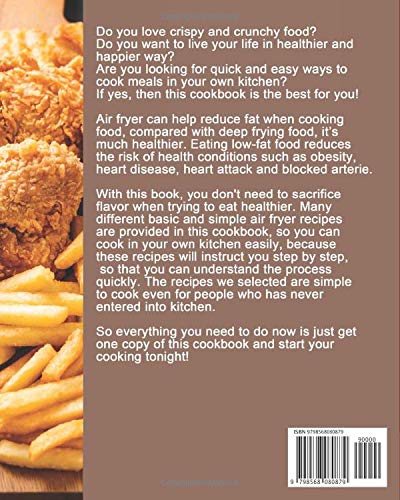 BLACK+DECKER Air Fryer Oven Cookbook: 100+ Quick & Flavorful Recipes for Beginners | Healthy Meals, Snacks & Desserts | Perfect for Busy Families & Meal Prep