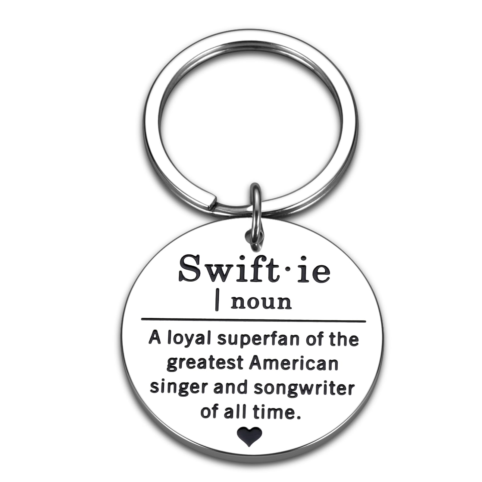 Taylor Swift Fan Keychain - Eras Tour Inspired Music Lover Gift for Women & Men - Perfect Swiftie Accessory for Friends, Son, Daughter - Great Christmas & Birthday Present for Pop Music Fans - Use as Bag Charm, Purse Decor or Concert Merchandise