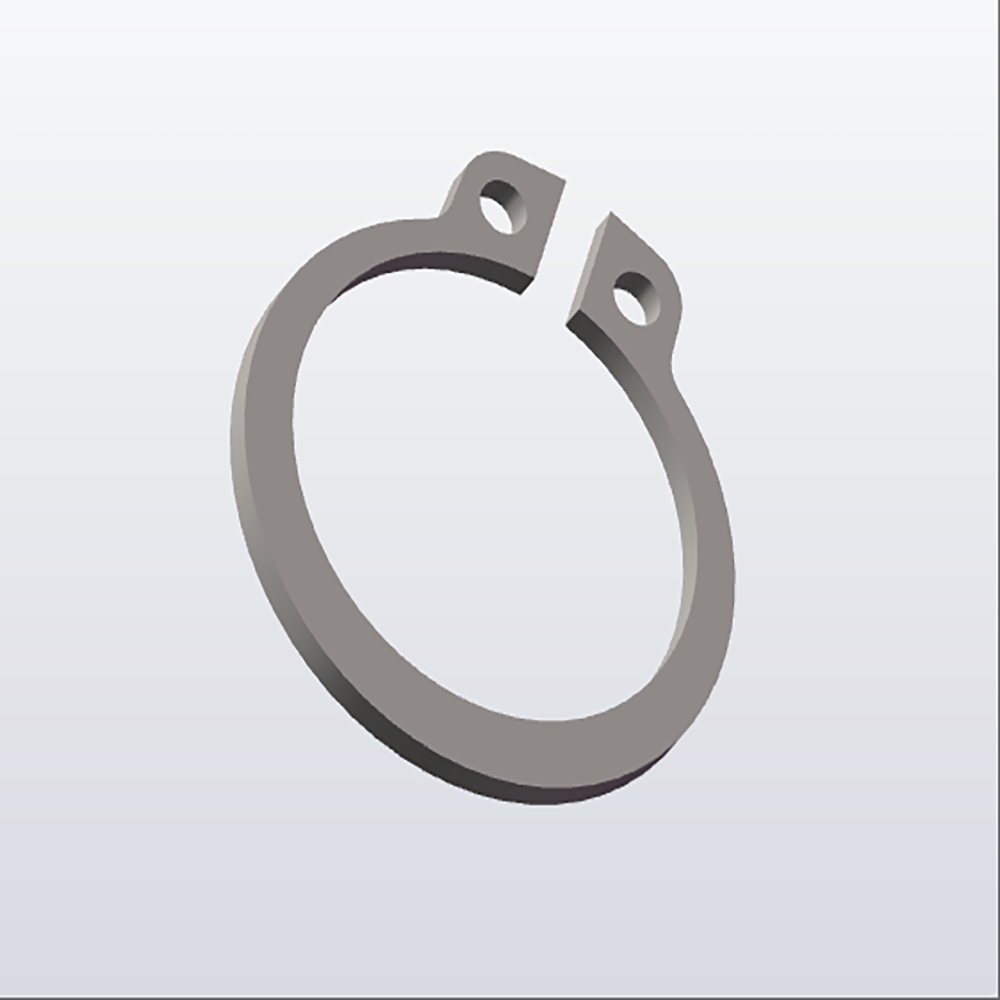 BD1801DS 5 Shaft Circlip D16 - High-Quality Retaining Ring for Industrial Machinery & Automotive Applications
