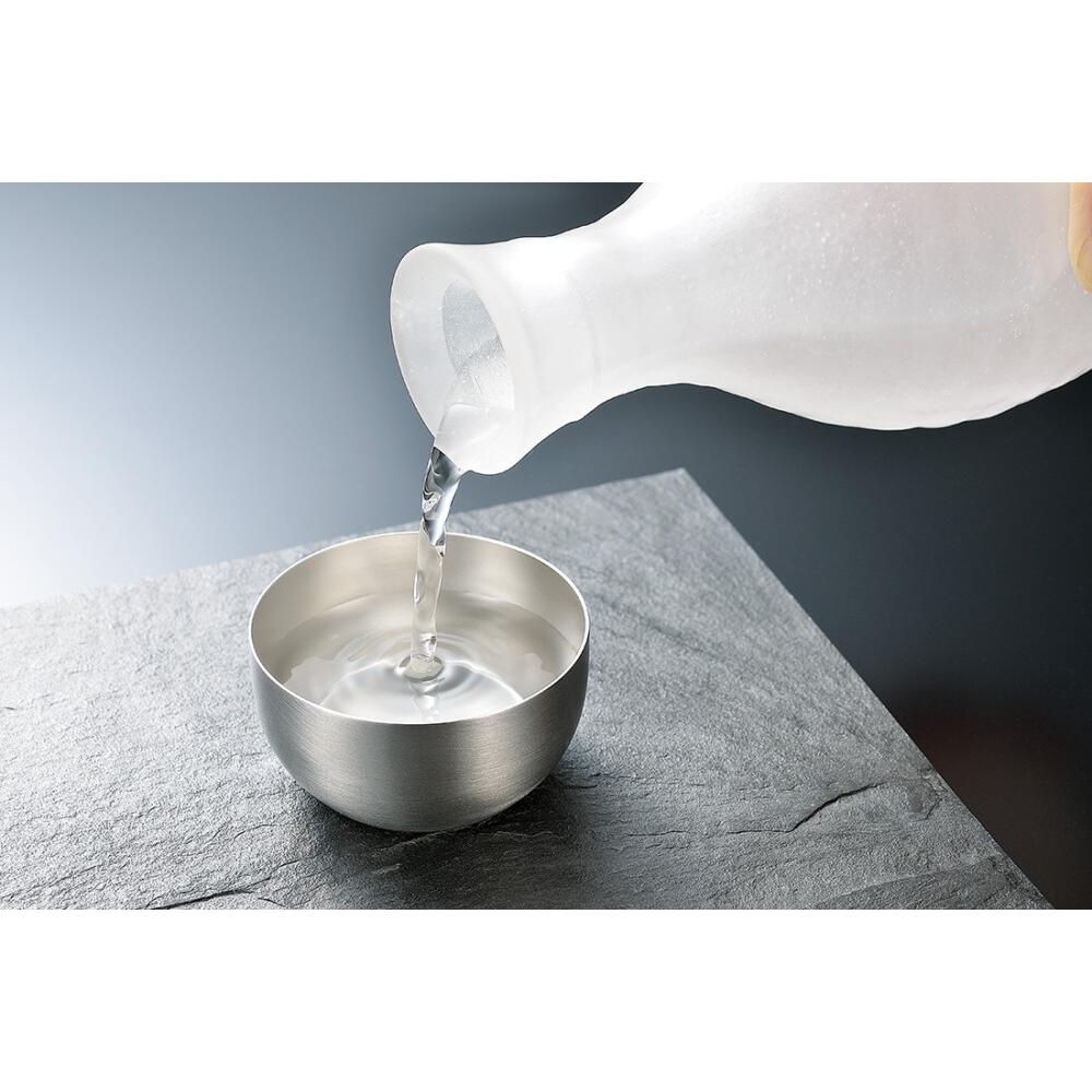 Premium Mirror Finish Sake Cup Set - Elegant Stainless Steel Japanese Sake Cups for Hot & Cold Nihonshu - Perfect for Sushi Dining, Japanese Tea Ceremonies, and Gift Giving