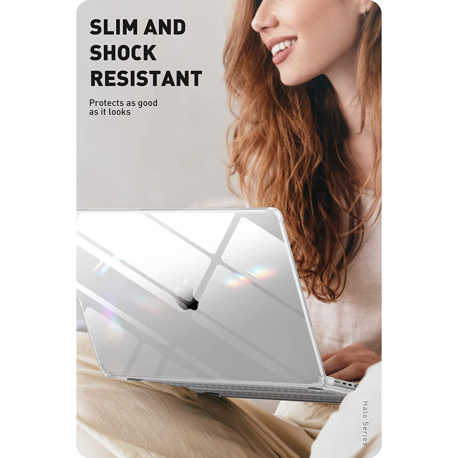 MacBook Pro 16 inch (2021-2023) Unicorn Beetle Clear Protective Case - Shockproof & Scratch-Resistant Cover for MacBook Pro 16