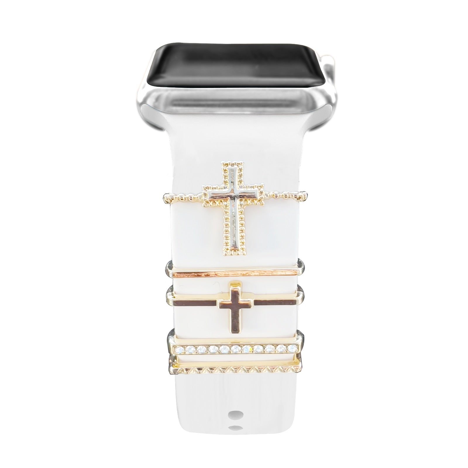 Elegant Watch Band Jewelry Charms - Stylish Decorative Accessories for Apple Watch, Fitbit & More | Perfect for Gifts, Parties & Everyday Wear