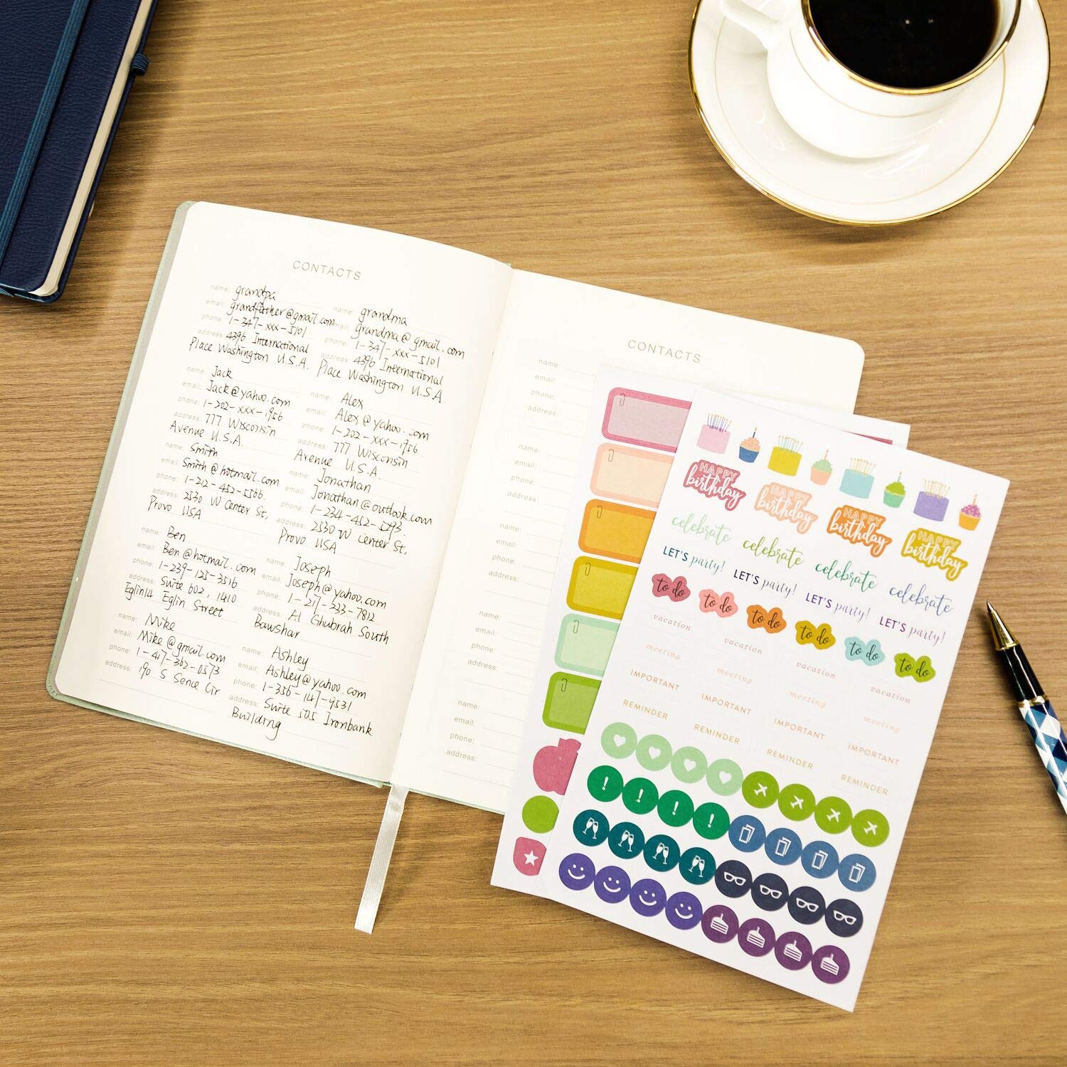 2024-2025 Undated Weekly & Monthly Planner - 5.6