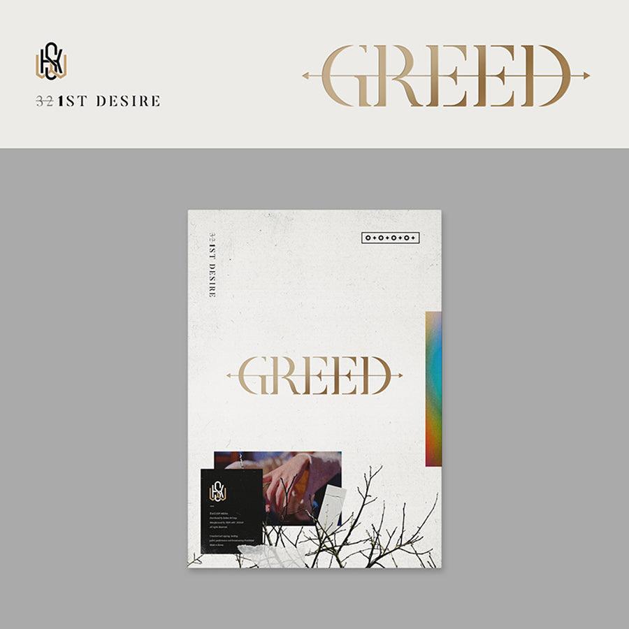 KIM WOO SEOK (UP10TION) 1st Solo Album 'GREED' - Kpop CD + Photobook | Perfect for Kpop Collectors & Fans | Great Gift for Birthdays & Special Occasions