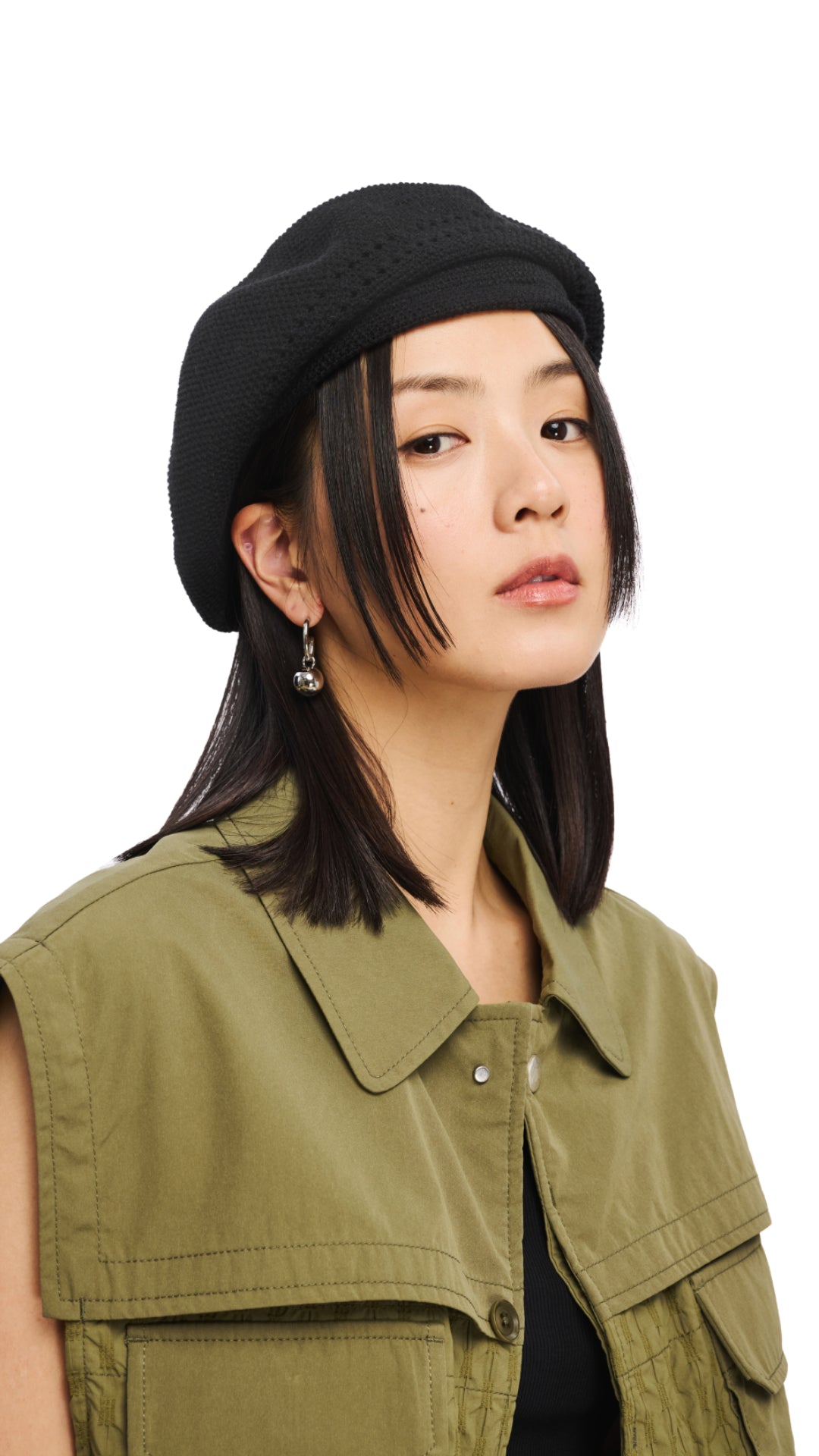 Stylish Cotton Beret with Brim - Fashionable Unisex Hat for Women & Men - Perfect for Outdoor Activities, Travel, and Casual Wear