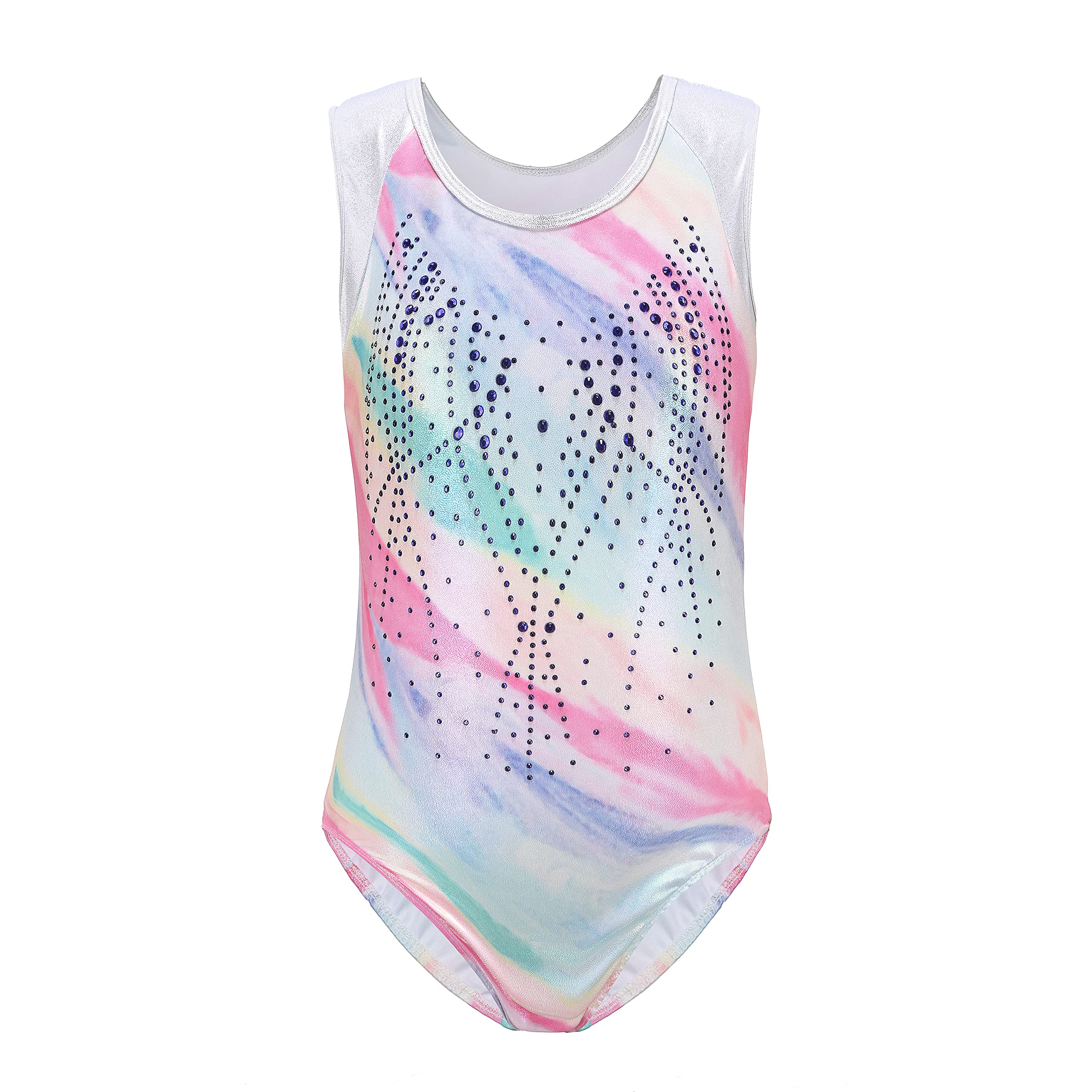 Girls Gymnastics Leotards - Sleeveless Dance Leotard for Kids 5-14 Years | Stretchy Sports Leotard for Ballet, Gymnastics & Dance Practice