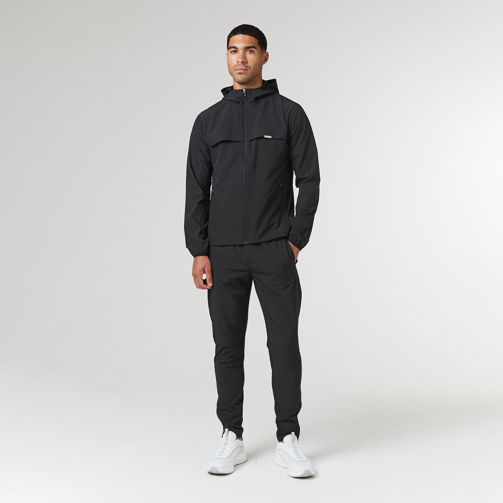 Premium Performance Tracksuit for Men & Women - Breathable Activewear for Running, Gym & Workout - Comfortable Black Jogging Suit