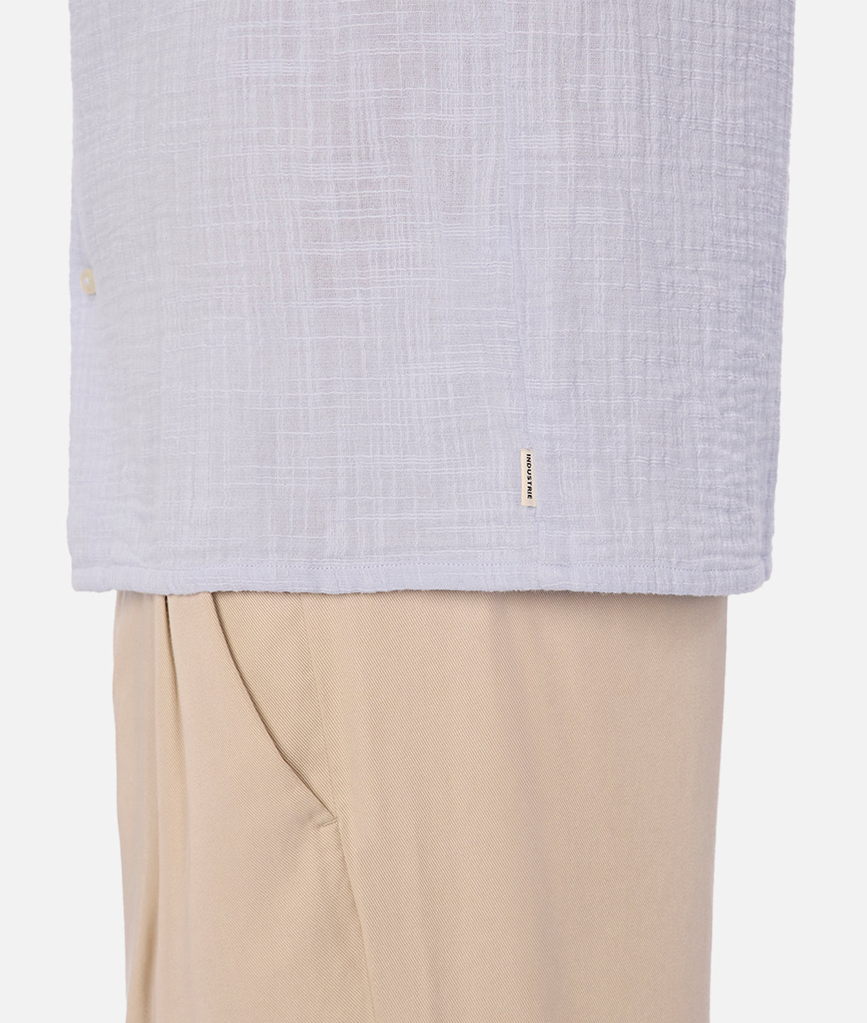Seguro Short Sleeve Shirt for Men - Breathable Sulphur Blue Casual Tee | Perfect for Summer Outfits, Beach Wear & Outdoor Activities