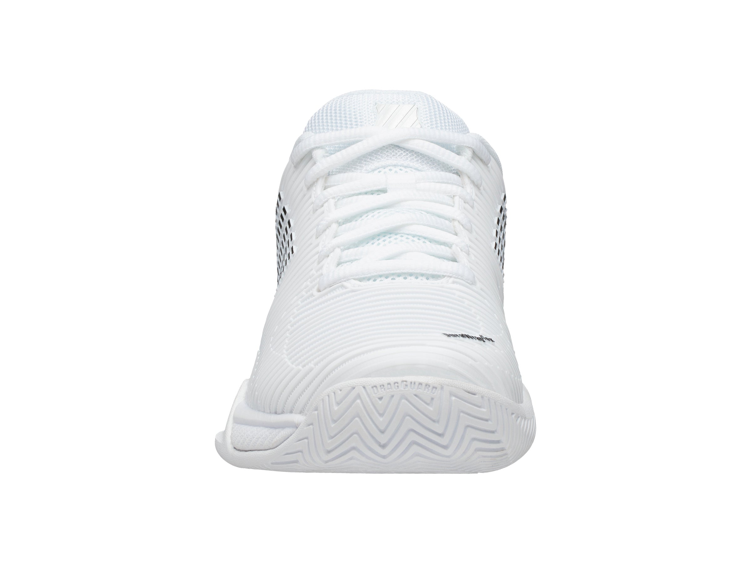 Hypercourt Express 2 Tennis Shoes - White/Black | Lightweight Performance Court Sneakers for Men & Women | Perfect for Tennis, Pickleball & Casual Wear