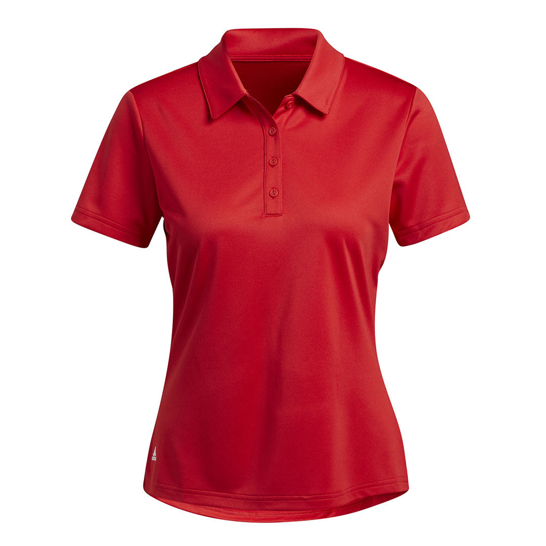 adidas Women's Performance Primegreen Golf Polo Shirt - Moisture Wicking, UV Protection, Stretch Fabric (GT7929) - Perfect for Golf, Tennis & Outdoor Sports