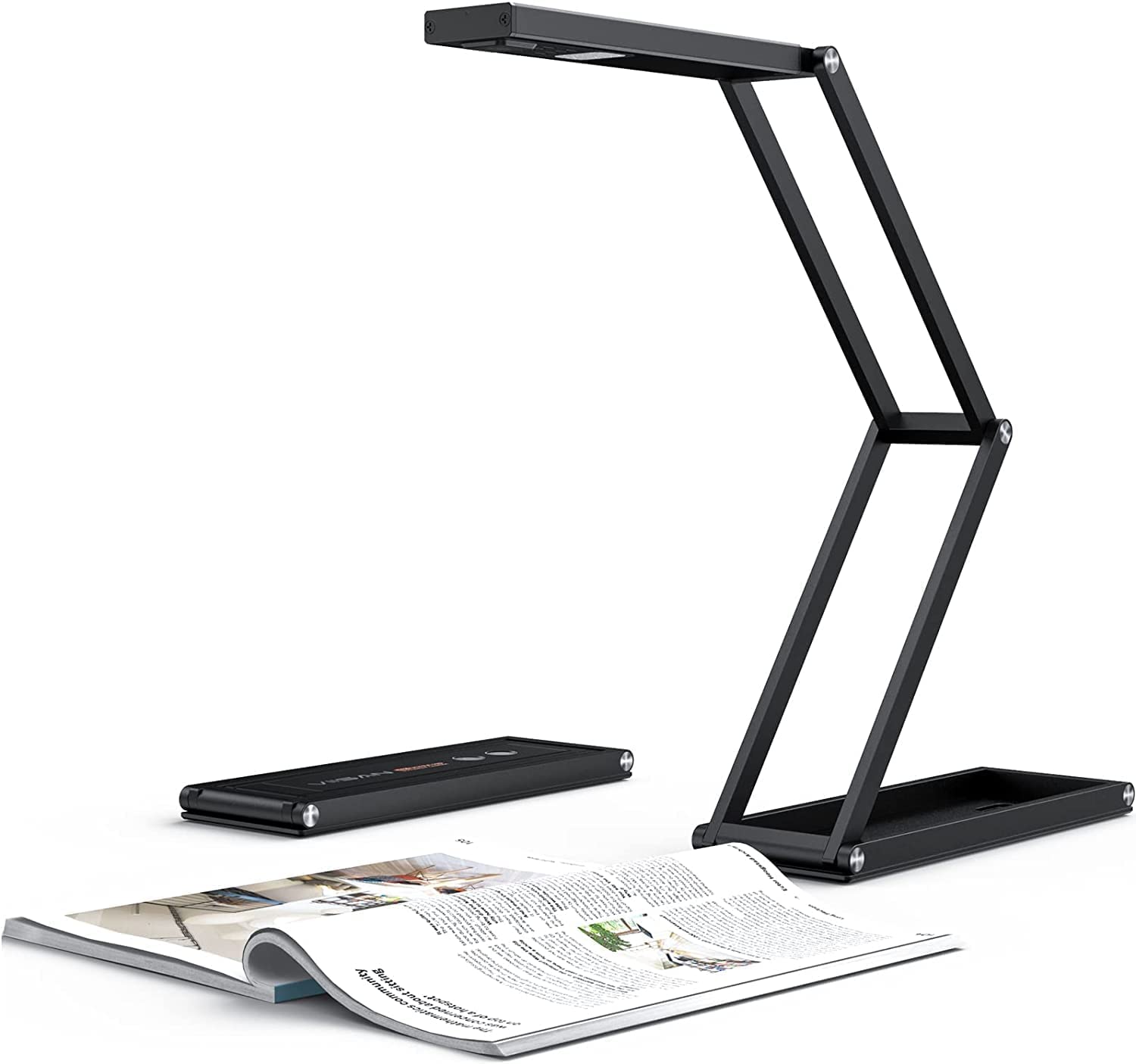 VIISAN P4U 13MP 4K UHD Document Camera with Built-in Mic, USB Visualizer for A3 Size Scanning, Adjustable LED Light & Auto Focus - Flexible Multi-Joint Arm for Online Teaching, Webinars & Remote Work - Compatible with Windows & MacOS
