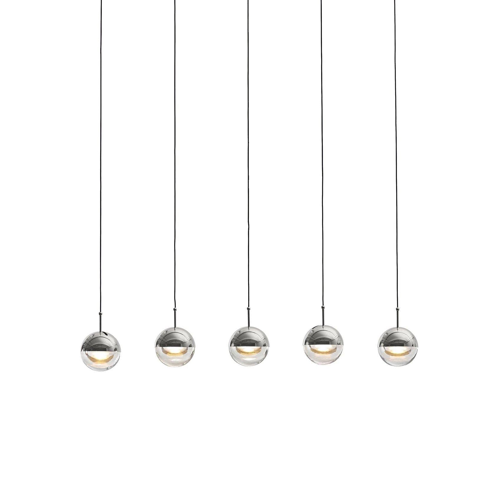 Dora Modern LED Pendant Light Fixture - Adjustable Hanging Chandelier for Kitchen Island, Dining Room, Bedroom & Living Room Lighting