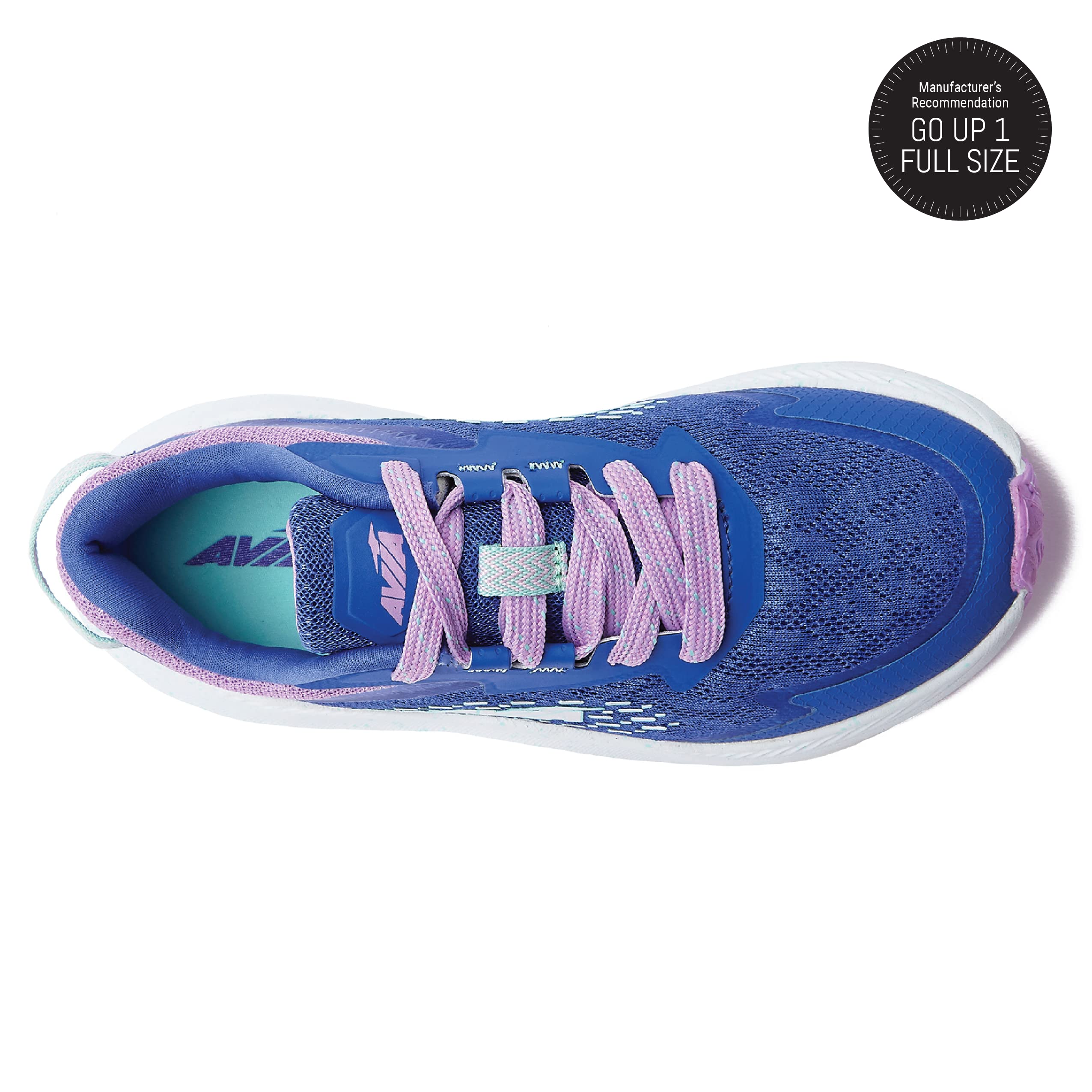 Avia Avi-Storm Girls' Sneakers - Lightweight Tennis, Athletic & Running Shoes for Toddler, Little & Big Kids (Sizes 11-6) - Perfect for School, Sports & Everyday Play