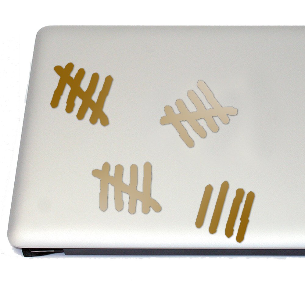 Silence Count Doctor Vinyl Decal - Gold Cosplay Sticker for Fan Gear & Costume Accessories | Perfect for Conventions, Halloween, and Themed Parties