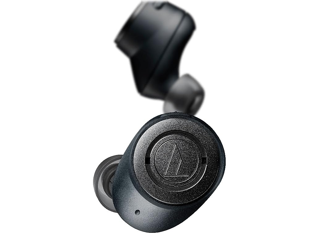 Audio-Technica ATH-ANC300TW Wireless Noise-Cancelling Earbuds with Active Noise Cancellation, Bluetooth 5.0, 30H Battery - Perfect for Travel, Workout & Commuting (Black)