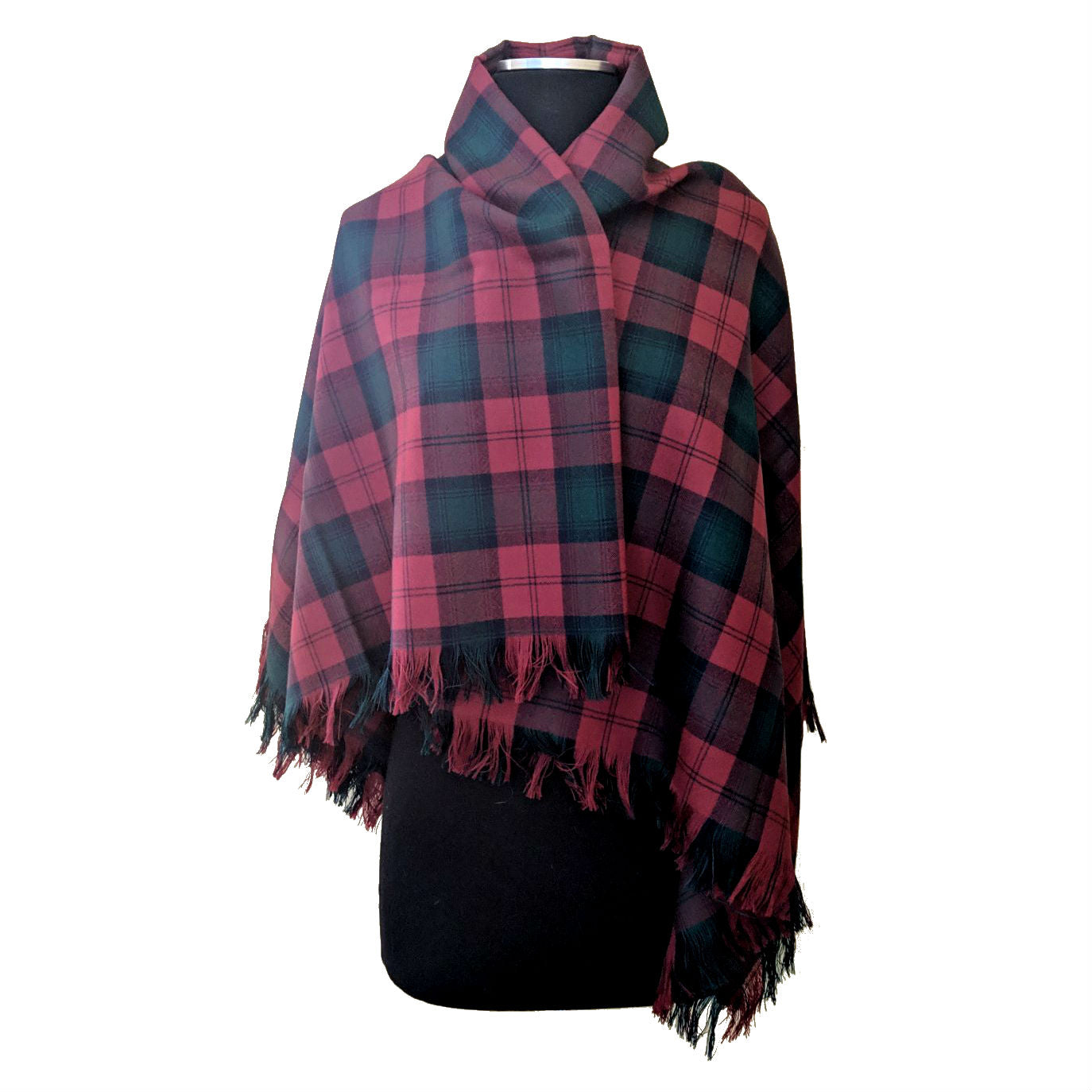 Premium Worsted Wool Tartan Shawls - 18 Classic Scottish Plaid Patterns for Women & Men - Perfect for Winter, Fall & Formal Occasions