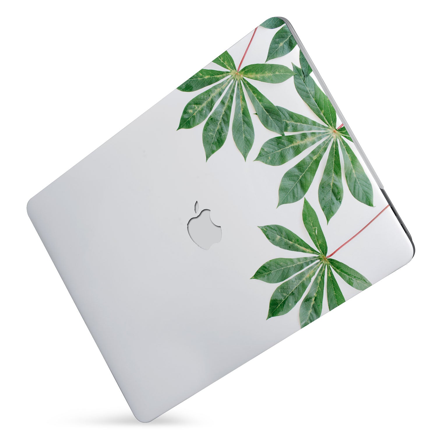 Premium MacBook Pro/Air Protective Case with Elegant Flat Flower Design - Durable & Stylish Cover for Work, Travel & Everyday Use