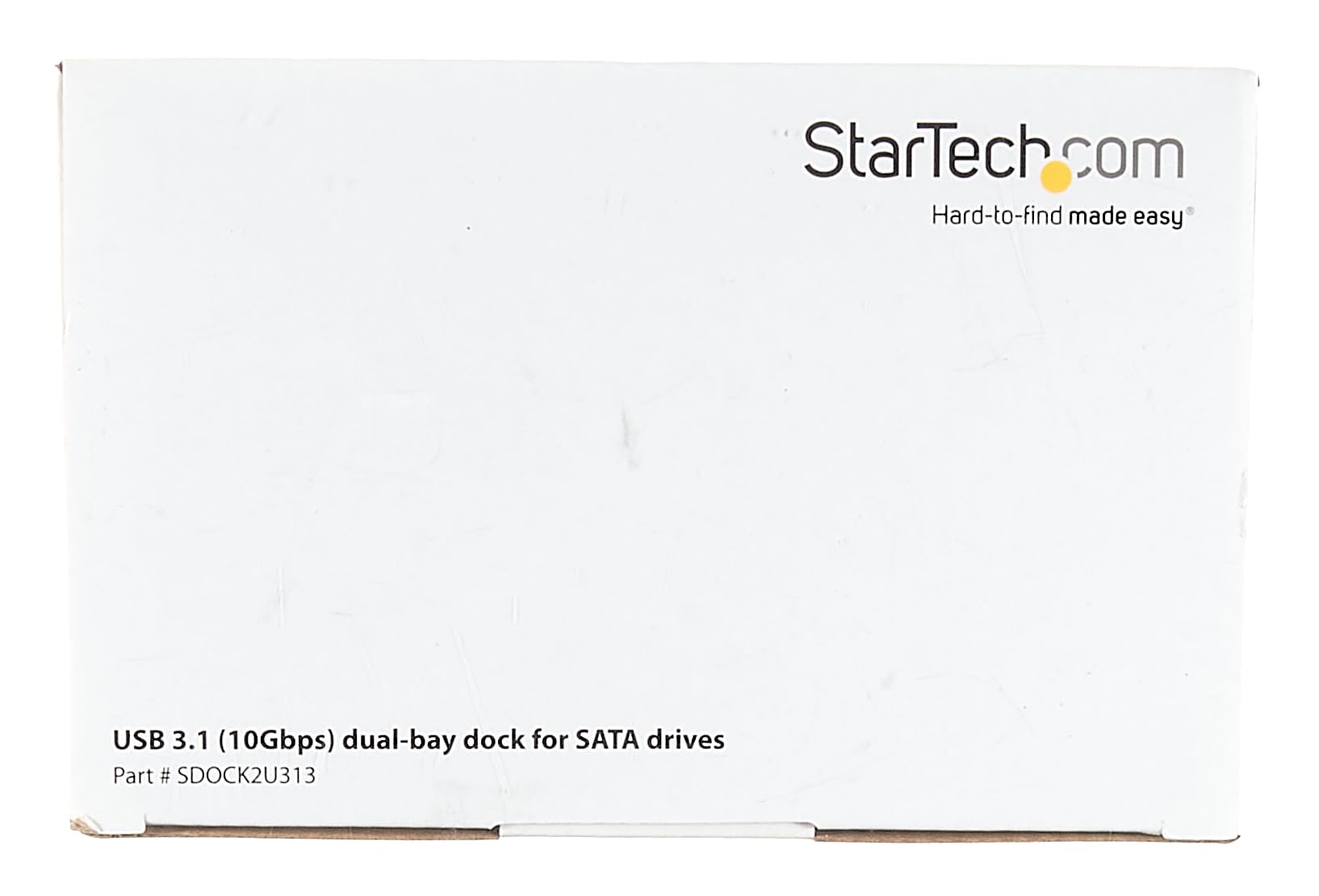 StarTech.com Dual-Bay USB 3.1 to SATA Hard Drive Docking Station - 10Gbps External Enclosure for 2.5