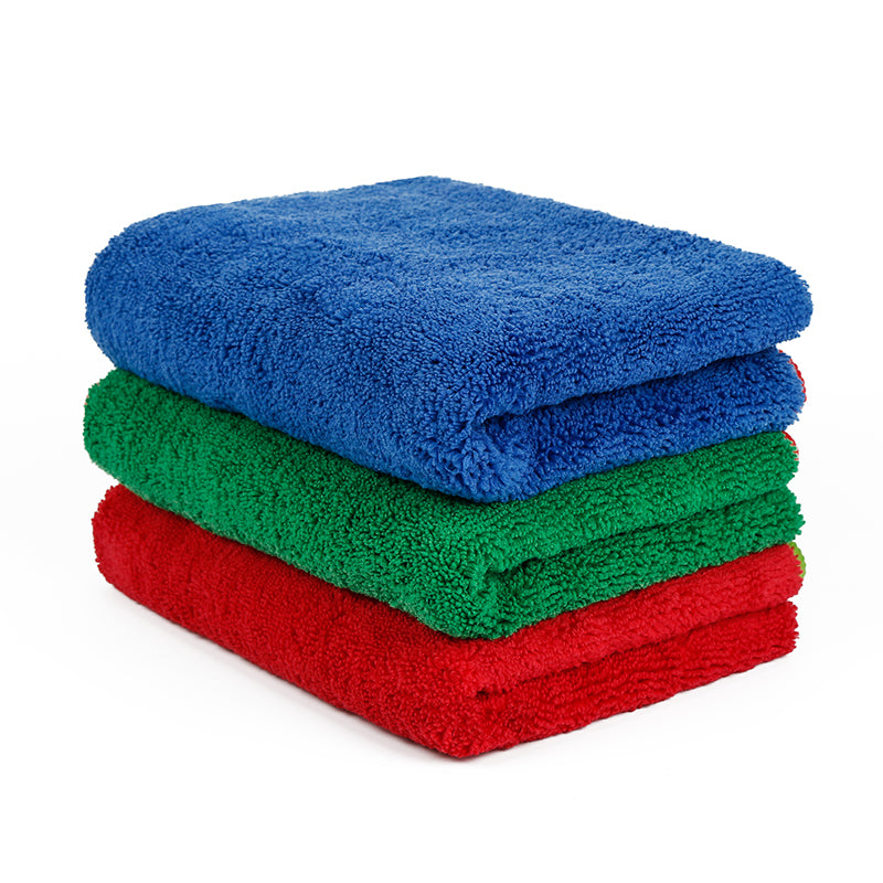 Premium Microfiber Towel Set - 16x24 Inch Ultra Absorbent Quick Dry Bath Towels (380 GSM) for Gym, Spa, Beach & Home Use