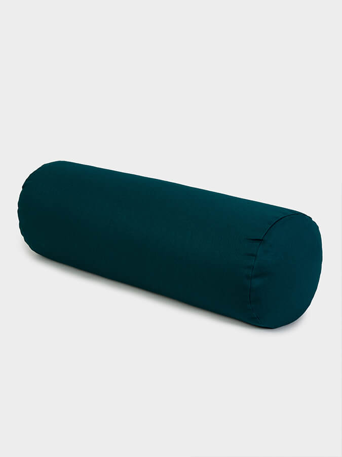 Organic Buckwheat Meditation Bolster Cushion for Yoga & Zen Relaxation - Eco-Friendly Support Pillow for Meditation, Yoga Studio, and Home Decor