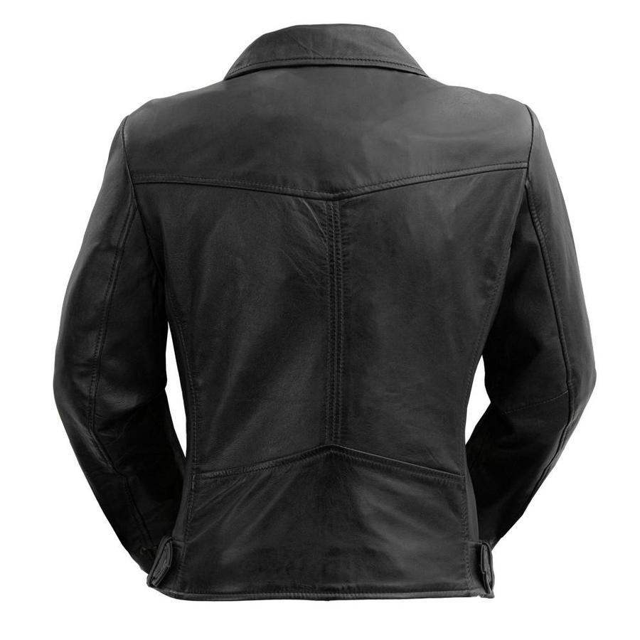 Chloe Women's Genuine Leather Jacket - Stylish & Durable for Casual Outings, Office Wear & Evening Events