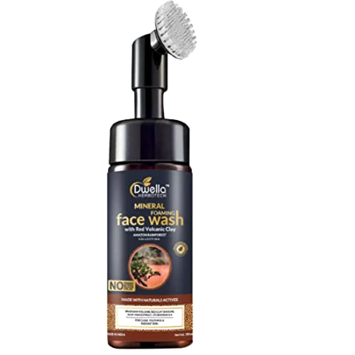 Dwella Herbotech Mineral Volcanic Clay Face Wash - 150ml (1000g) - Deep Cleansing & Detoxifying for Oily & Acne-Prone Skin - Perfect for Daily Skincare Routine