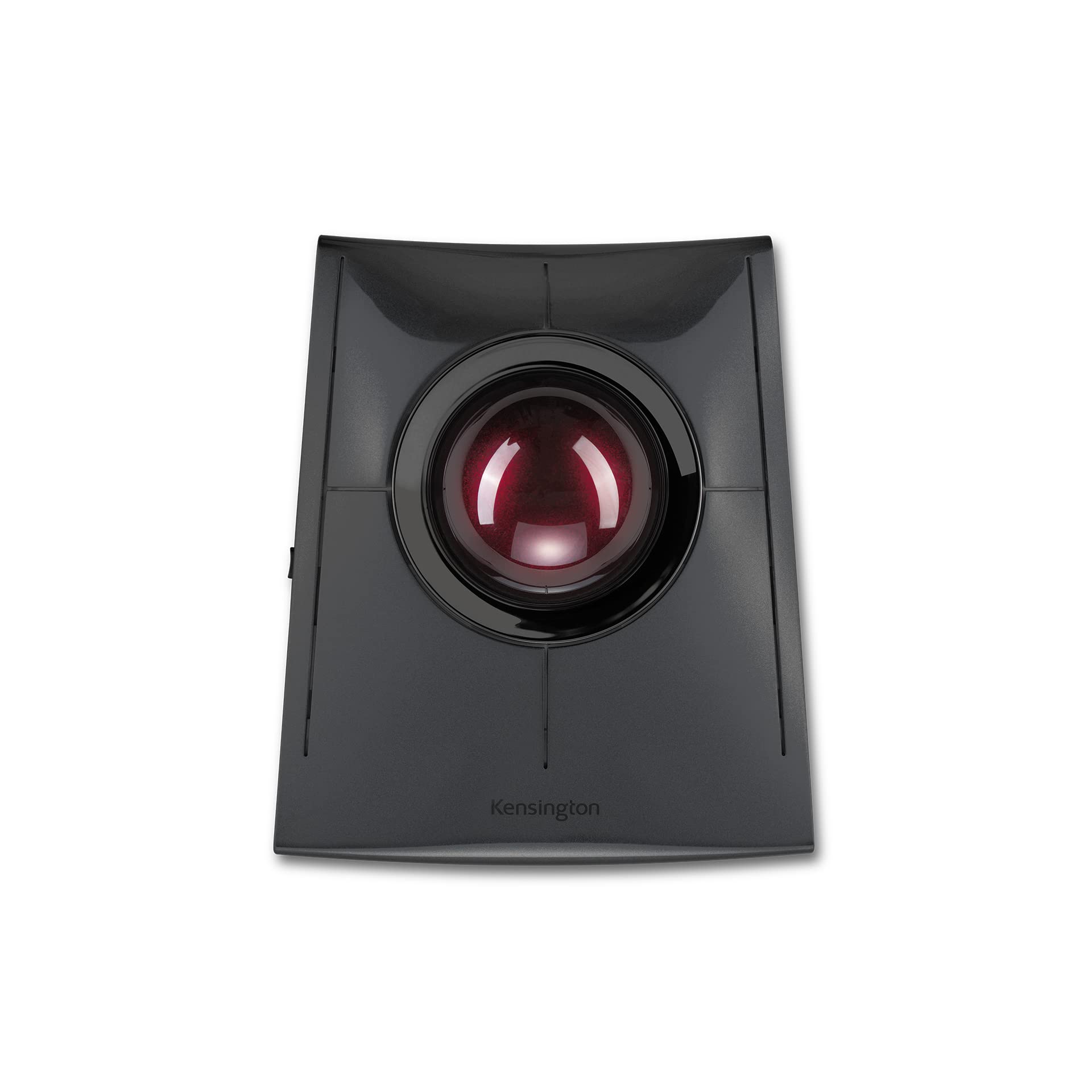 Kensington SlimBlade Pro Wireless Trackball Mouse with ErgoSoft Wrist Rest (K72080WW) - Black | Comfortable Ergonomic Design for Office Work & Long Computer Sessions