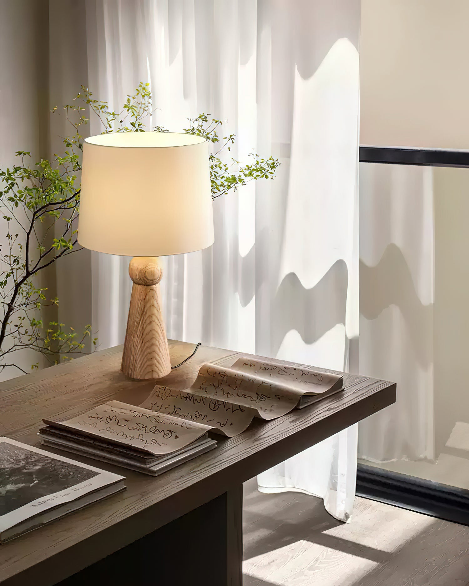 Bella Modern LED Table Lamp with USB Port - Adjustable Brightness for Bedroom, Living Room, and Office Desk Lighting