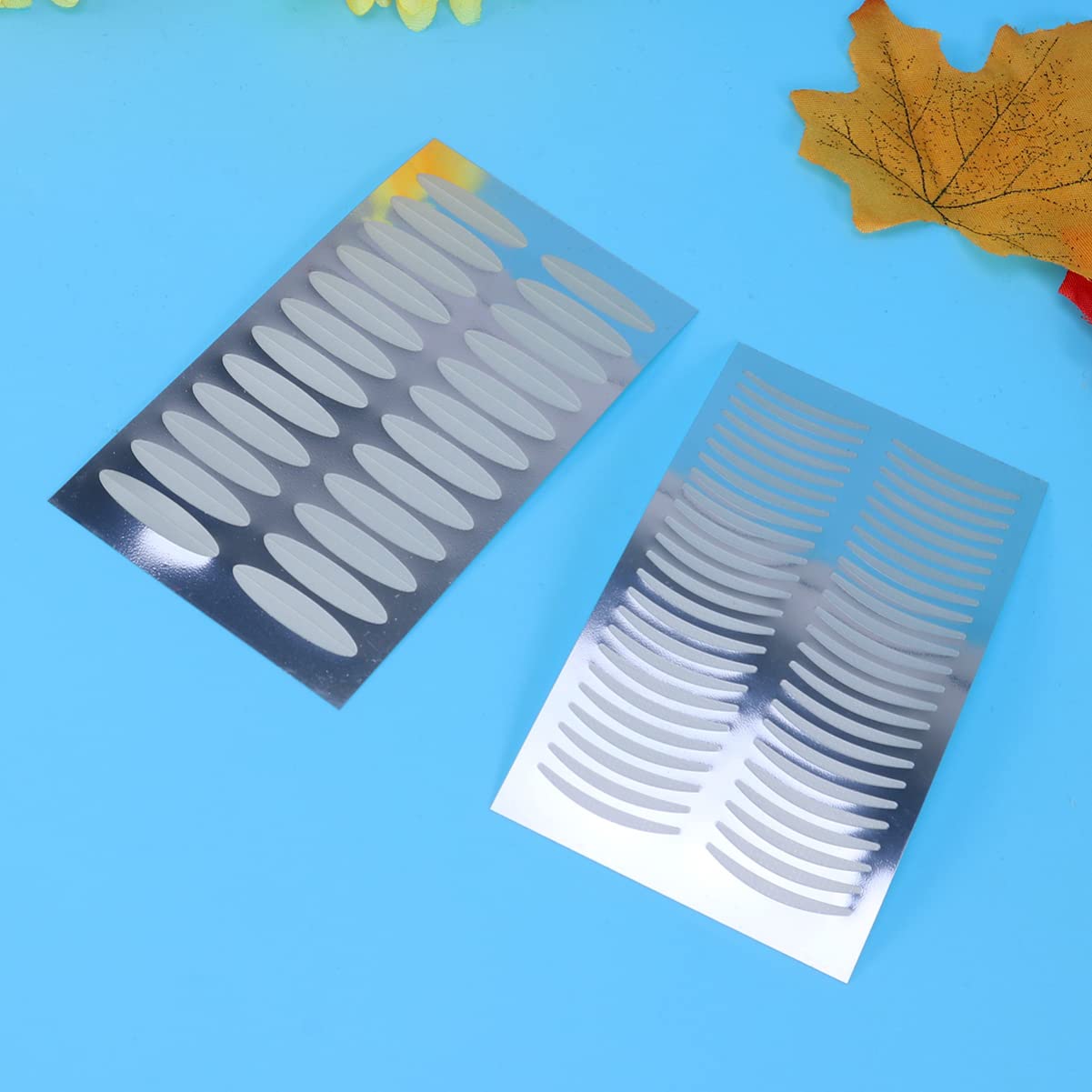 FOMIYES 4224 Pcs Clear Transparent Stickers - Double Sided Invisible Tape, Eyelid Tape & Clear Duct Tape for DIY Crafts, Gift Wrapping & Beauty Enhancement | Multipurpose Adhesive Solution for Home, Office & Makeup Use