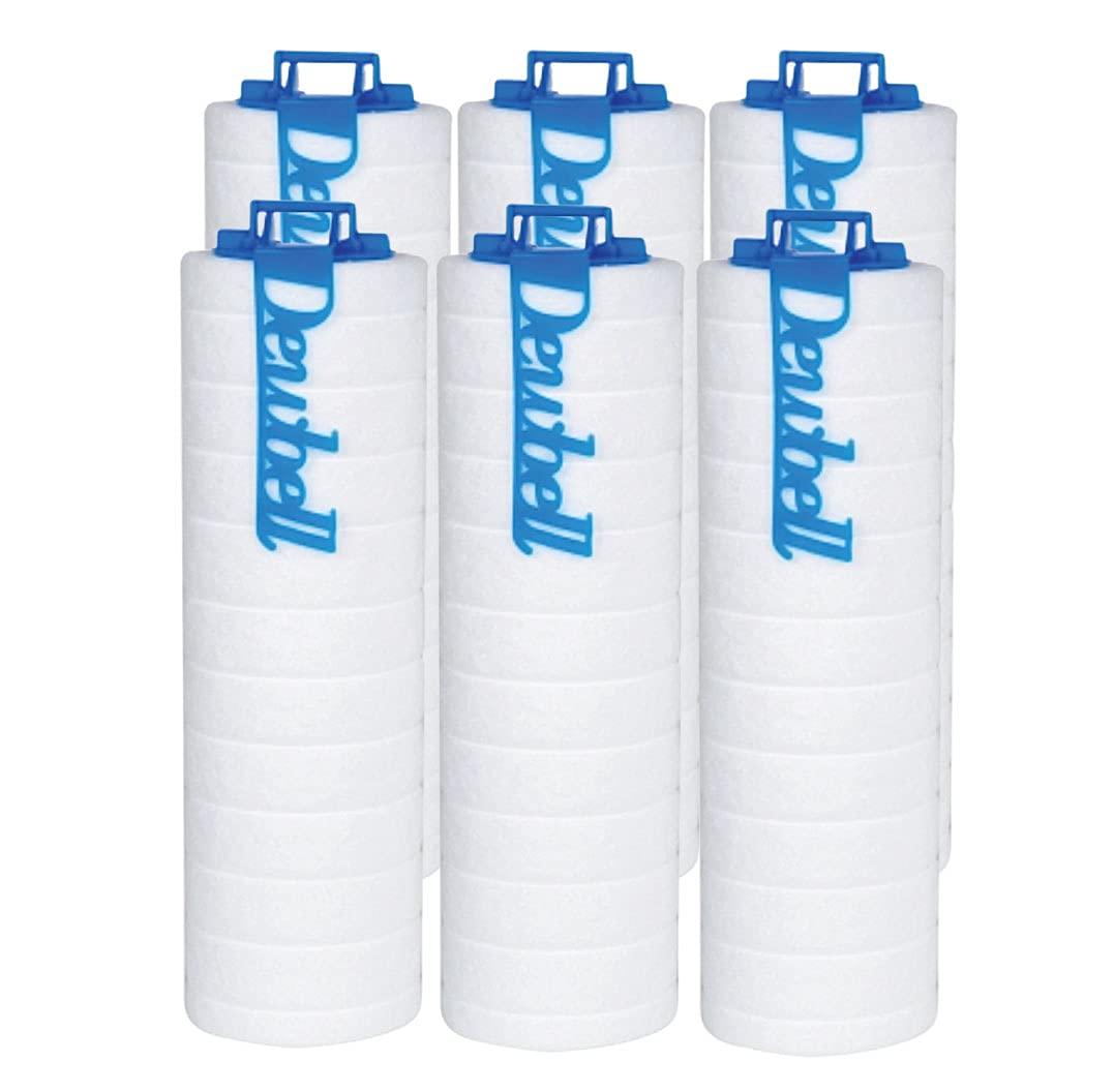Dewbell Standard Water Filter Cartridge Refill (6-Pack) - Removes Rust, Impurities & Harmful Substances for Clean Drinking Water | Perfect for Refrigerators, Under-Sink & Countertop Filtration Systems