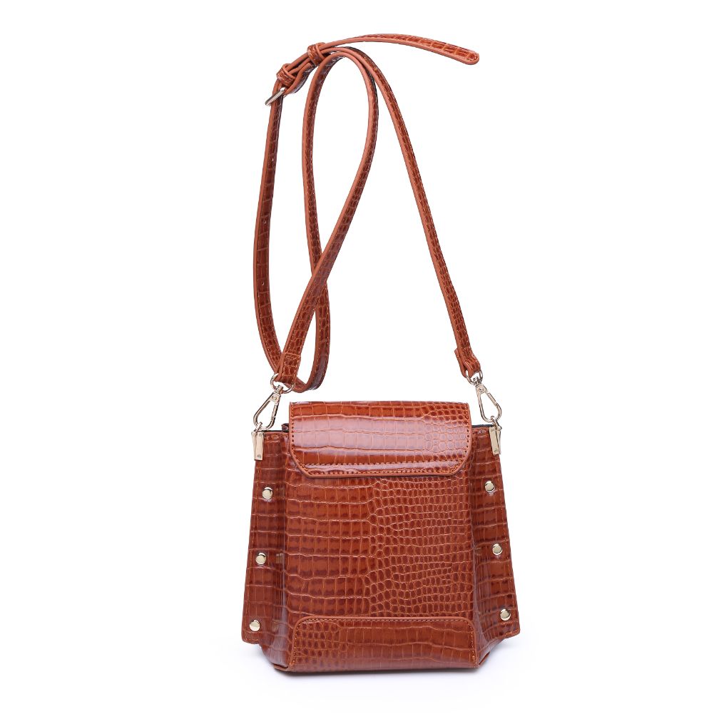 Taylor Croc Embossed Leather Crossbody Bag for Women - Stylish & Durable Handbag for Everyday Use, Travel, and Date Nights