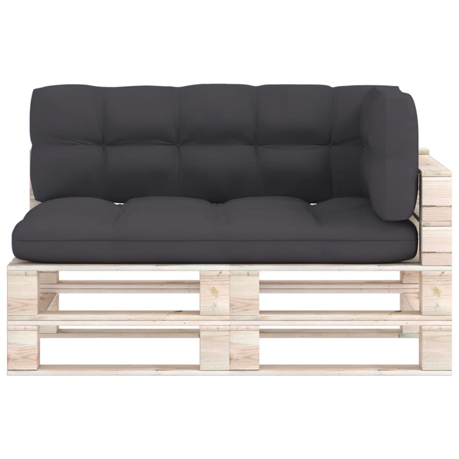 **Tidyard 3-Piece Outdoor Pallet Sofa Cushion Set - Water-Resistant Fabric Upholstery with Seat & Back Cushions - Perfect for Patio, Garden, and Backyard Relaxation**