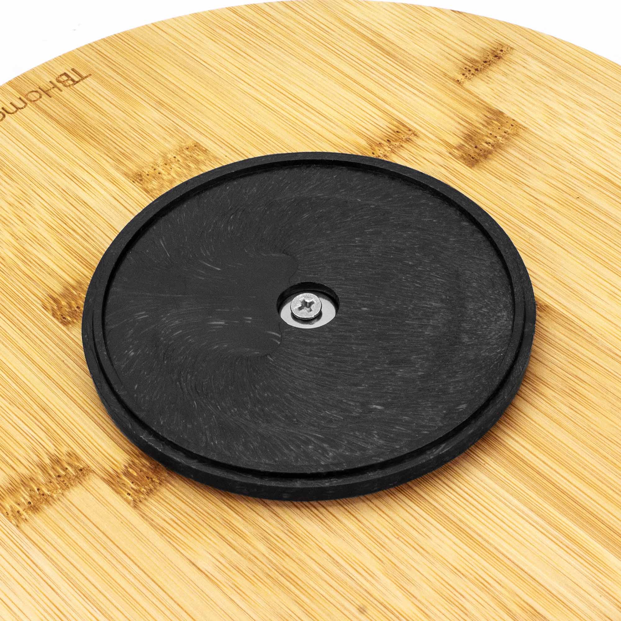 TB Home® 10-Inch Lazy Susan Turntable - Smooth Rotating Organizer for Kitchen, Dining Table, Spice Rack & Craft Room - Durable Bearing for Easy Access to Condiments, Spices & Decor Items