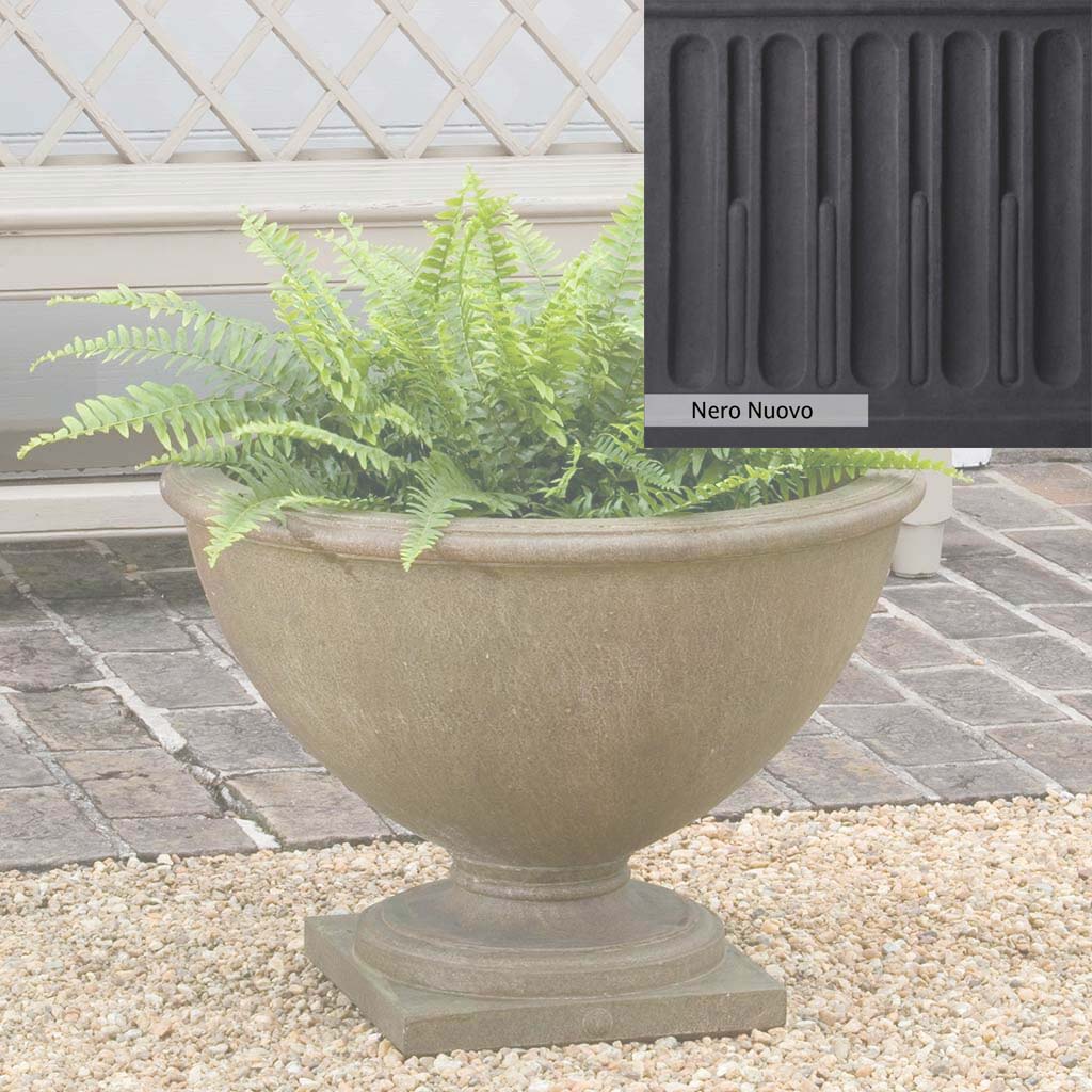 Campania International Williamsburg Basset Hall Urn - Classic Outdoor Garden Planter for Flowers, Plants & Décor | Perfect for Patio, Porch & Landscaping