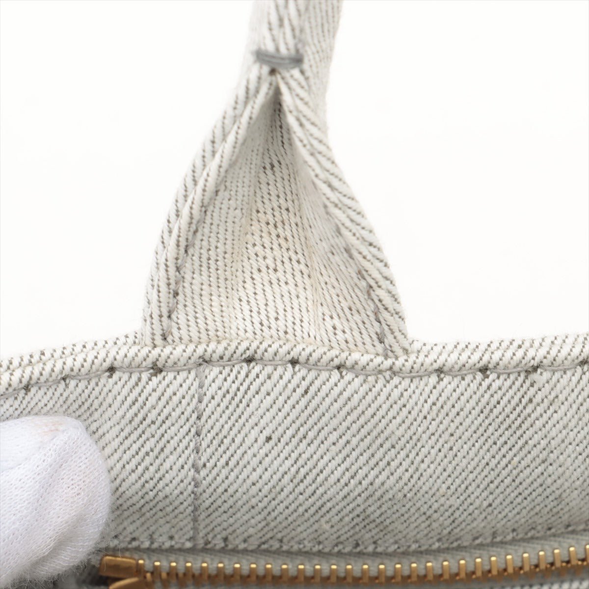 2-Way Denim Canvas Tote Bag for Women - Stylish Grey Crossbody & Shoulder Bag - Perfect for Work, Travel & Shopping