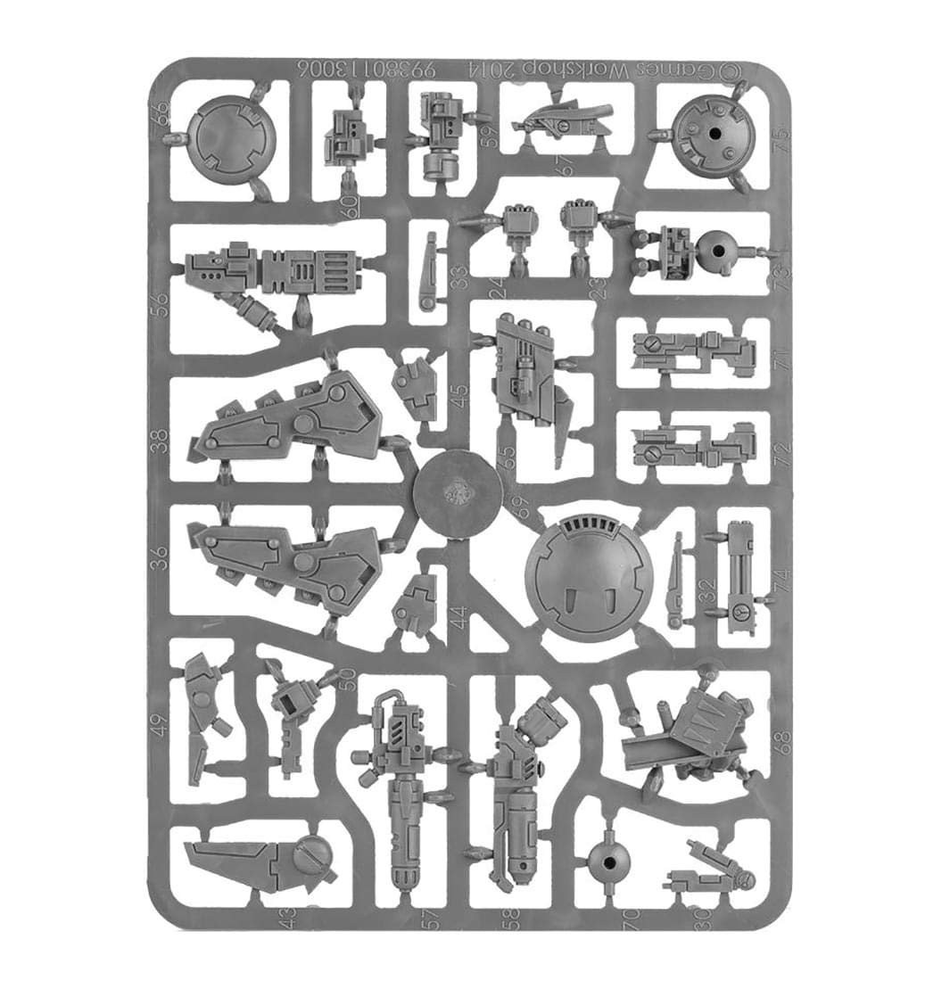 Tau Empire Commander Plastic Kit - Warhammer 40K Miniature for Tabletop Gaming