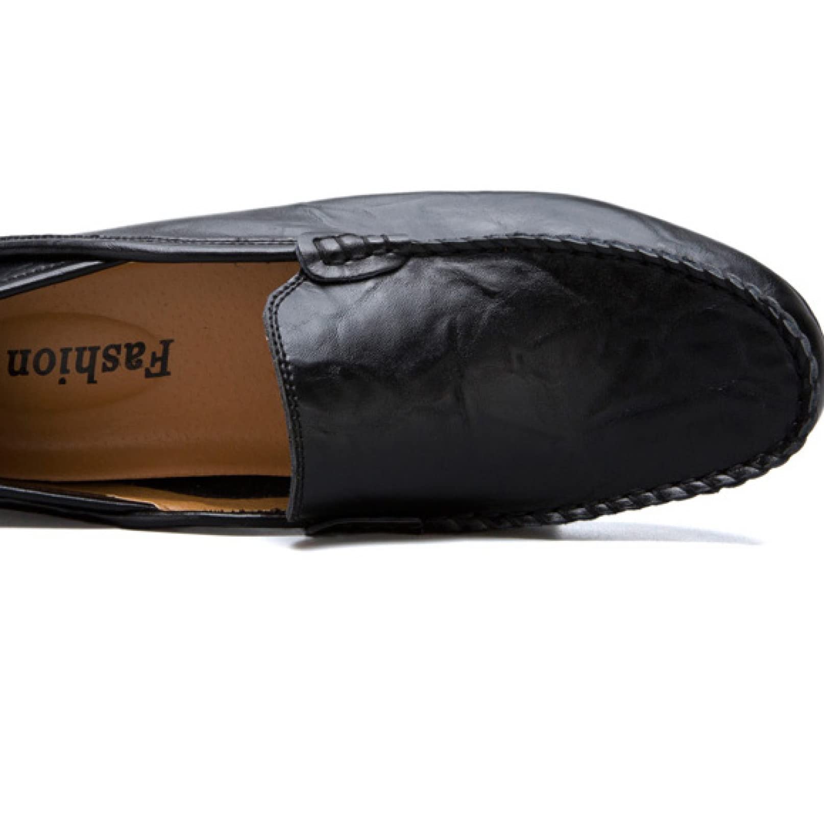 Hoxekle Men's Slip-On Casual Boat Shoes - PU Leather Driving Loafers for Office & Outdoor | Comfortable Penny Loafers for Men | Perfect for Business, Travel & Daily Wear